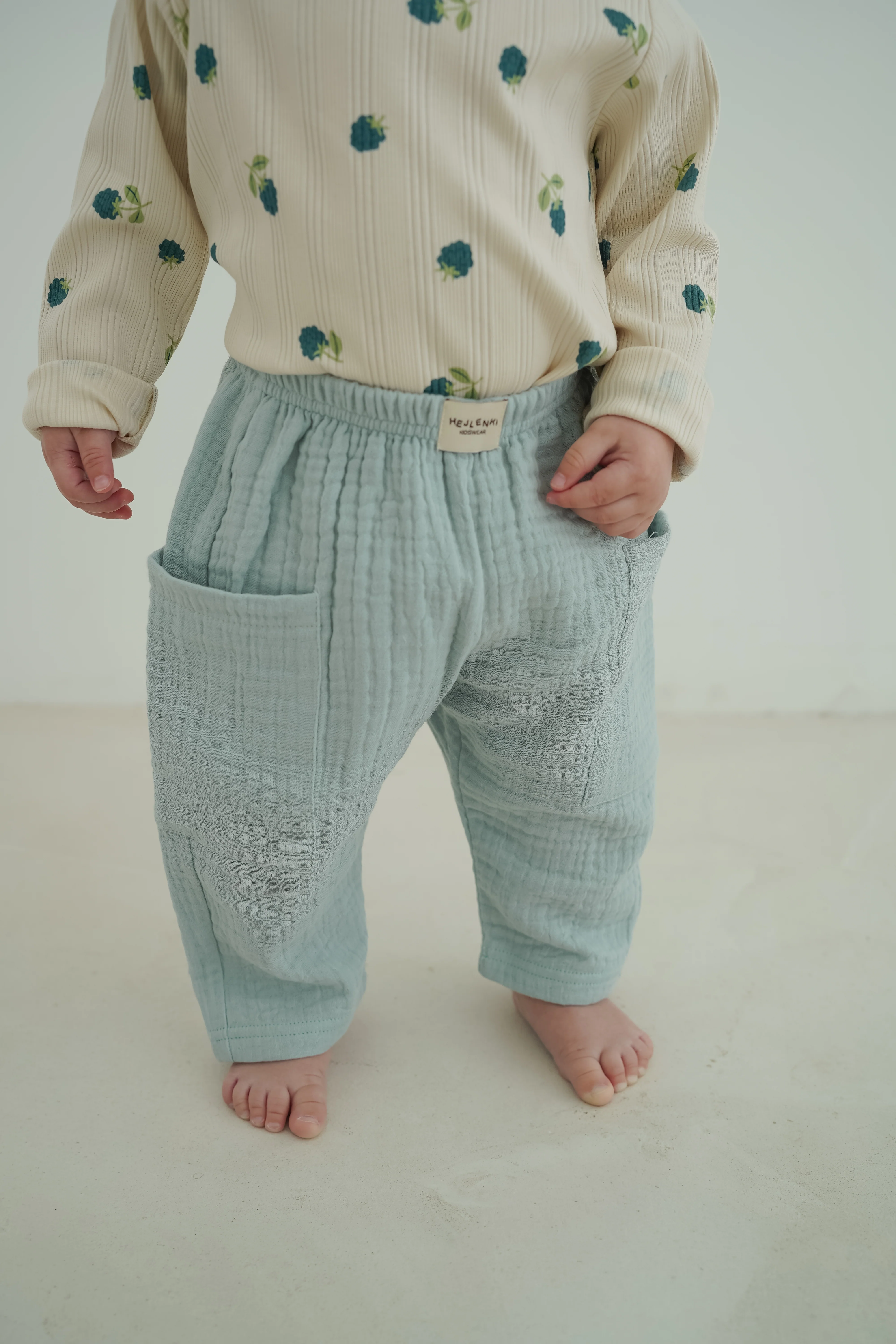 MUSLIN PANTS WATERLILY - Image 2