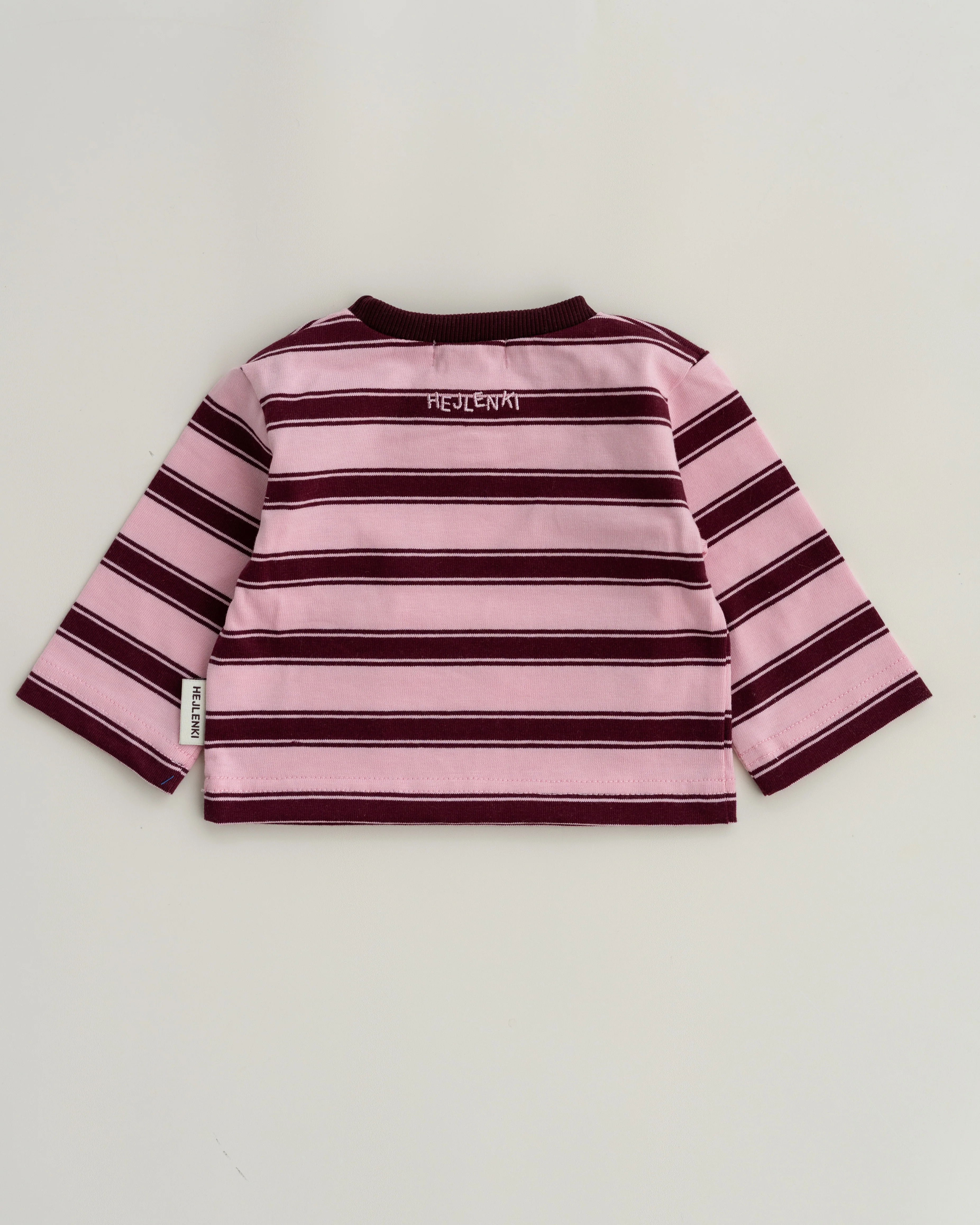 OVERSIZE LONGSLEEVE STRAWBERRY CHOCOLATE STRIPED - Image 2