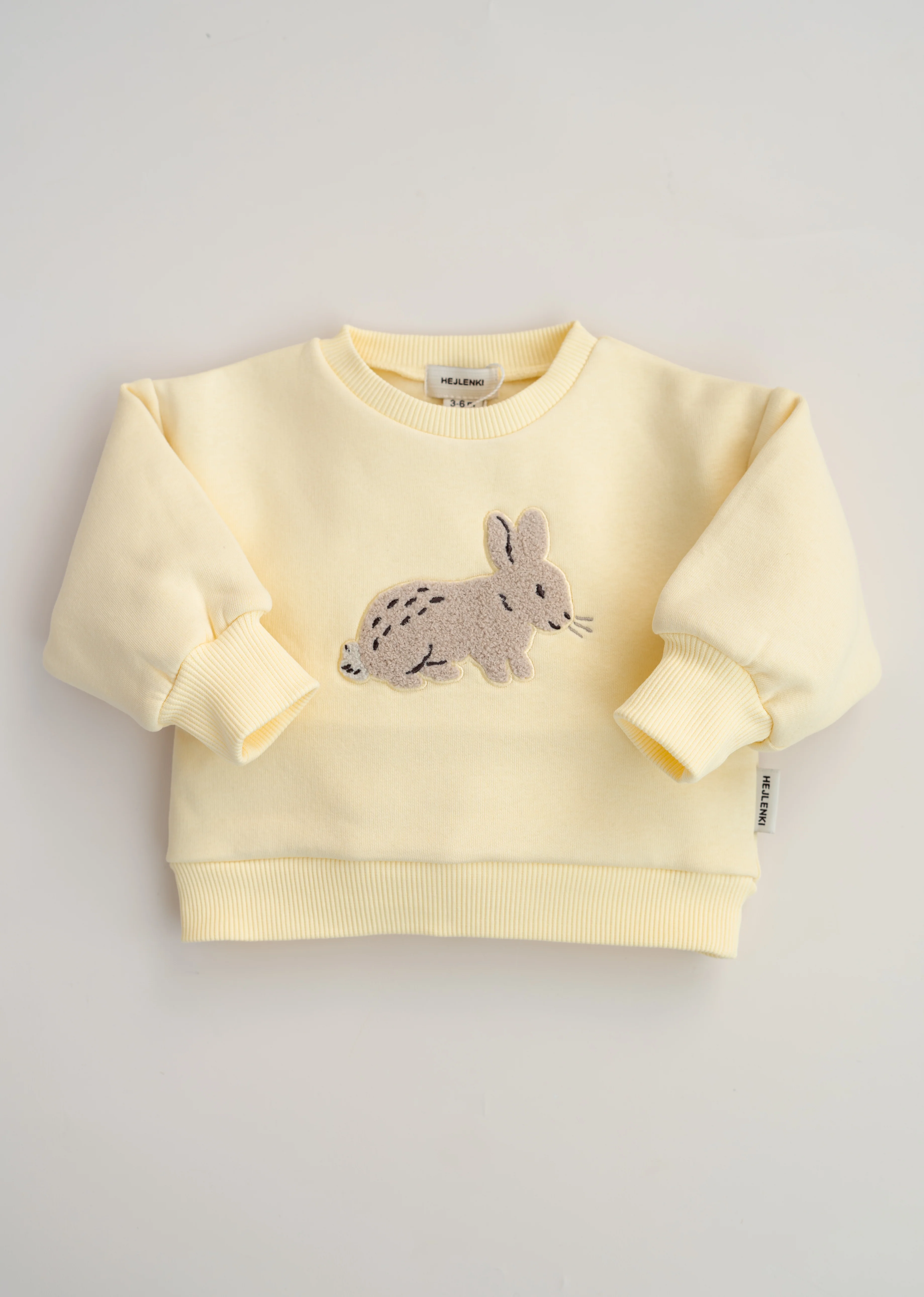 PETIT LAPIN SWEATER PEAR SORBET - Image 3