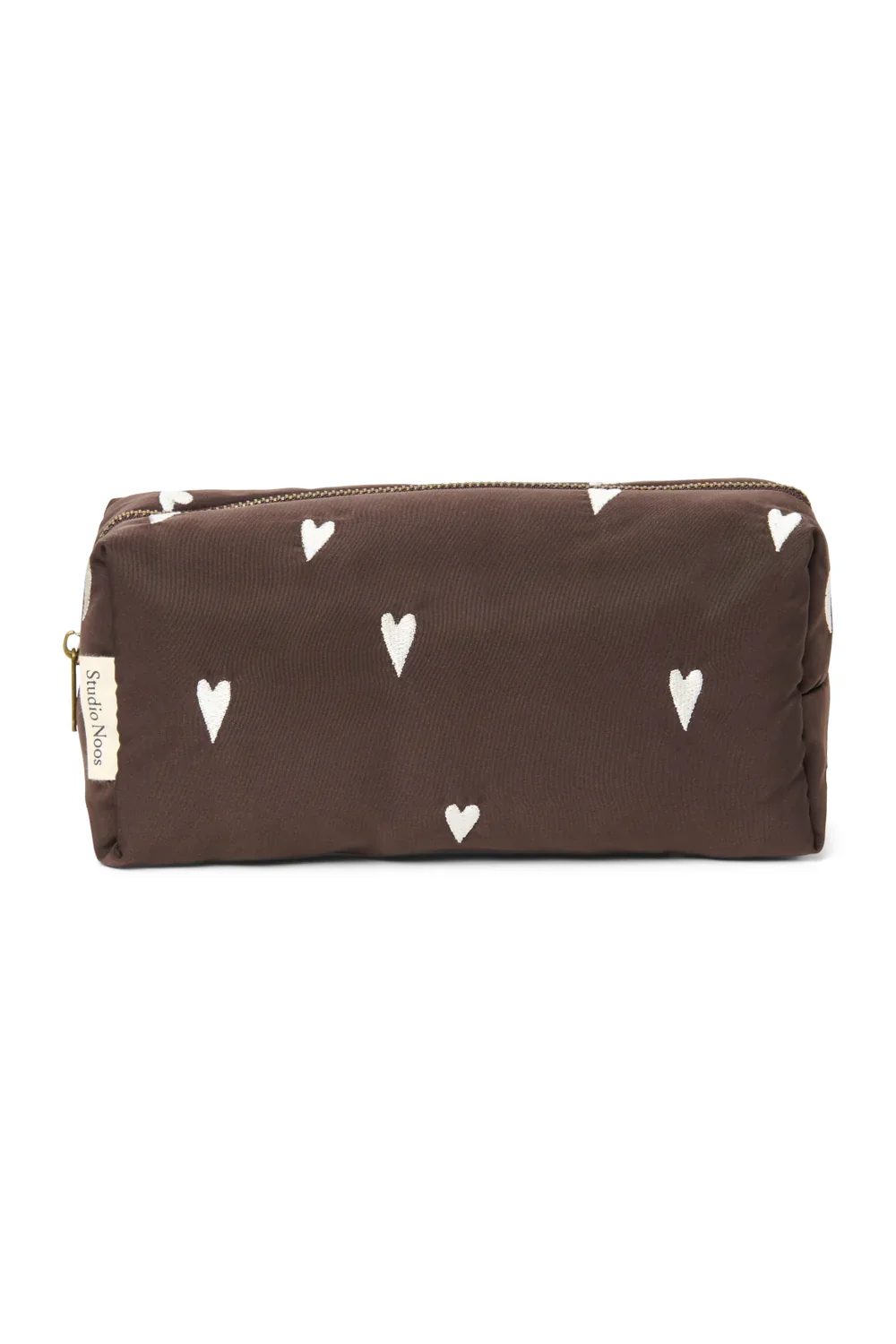 POUCH BAG BROWN HEARTS - Image 2