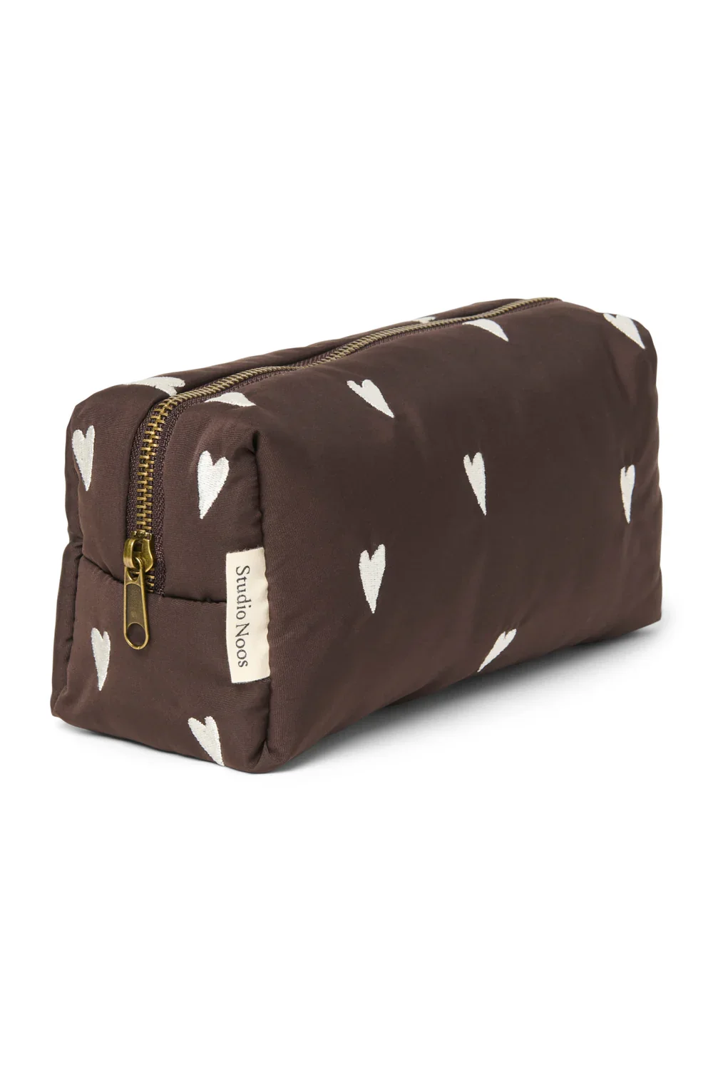 POUCH BAG BROWN HEARTS - Image 3