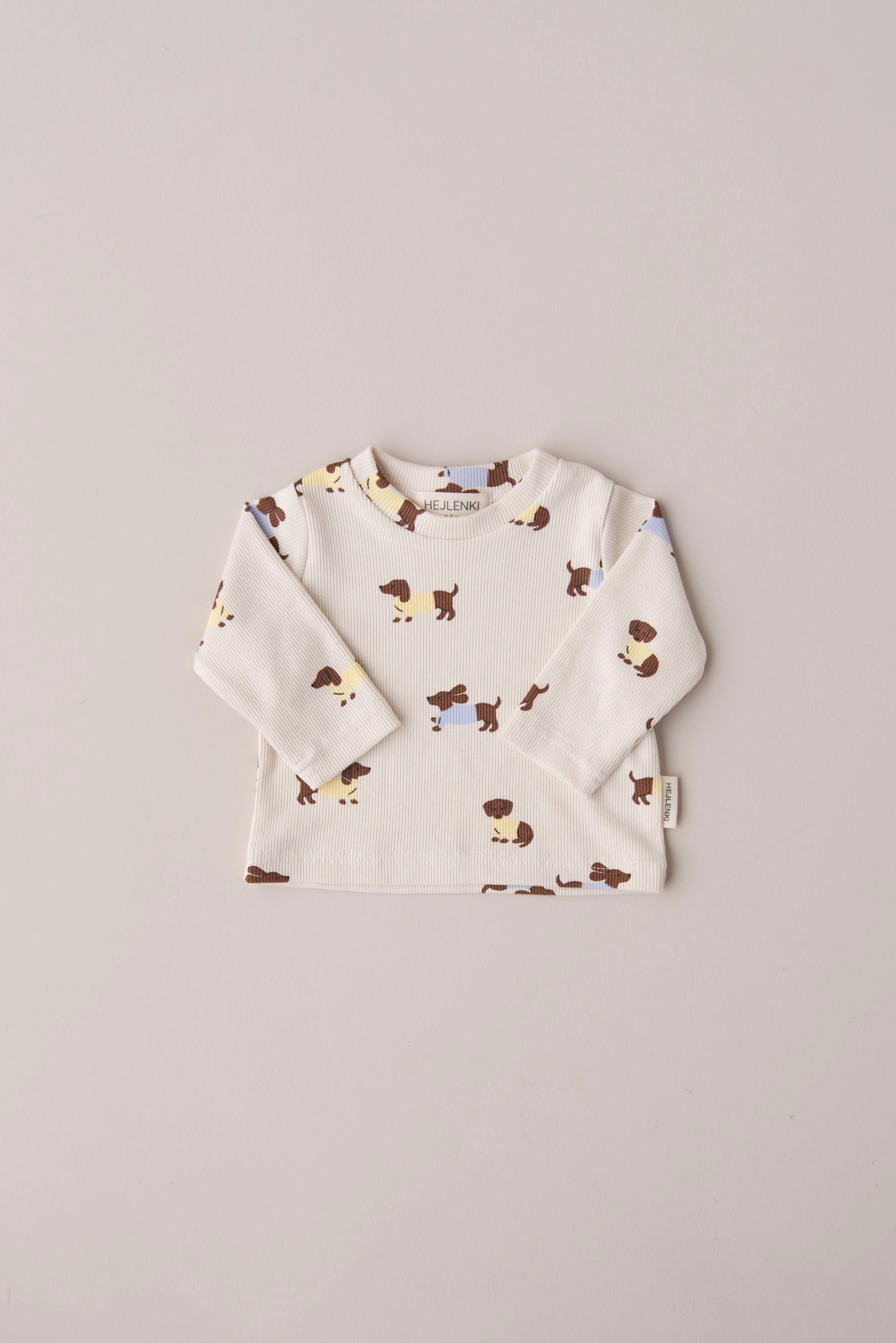 RIB LONGSLEEVE DACHSHUND