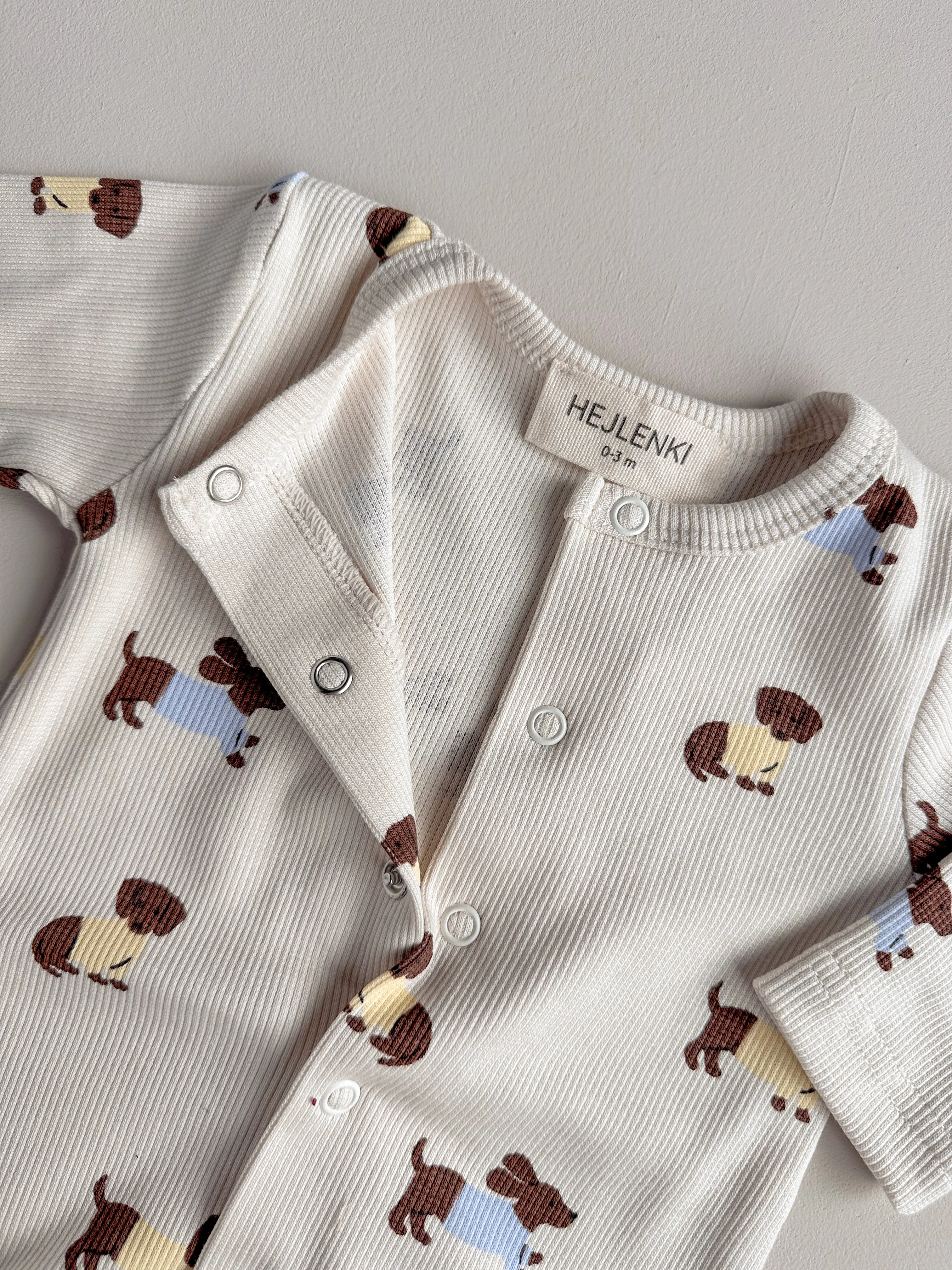 RIB ONEPIECE DACHSHUND - Image 5