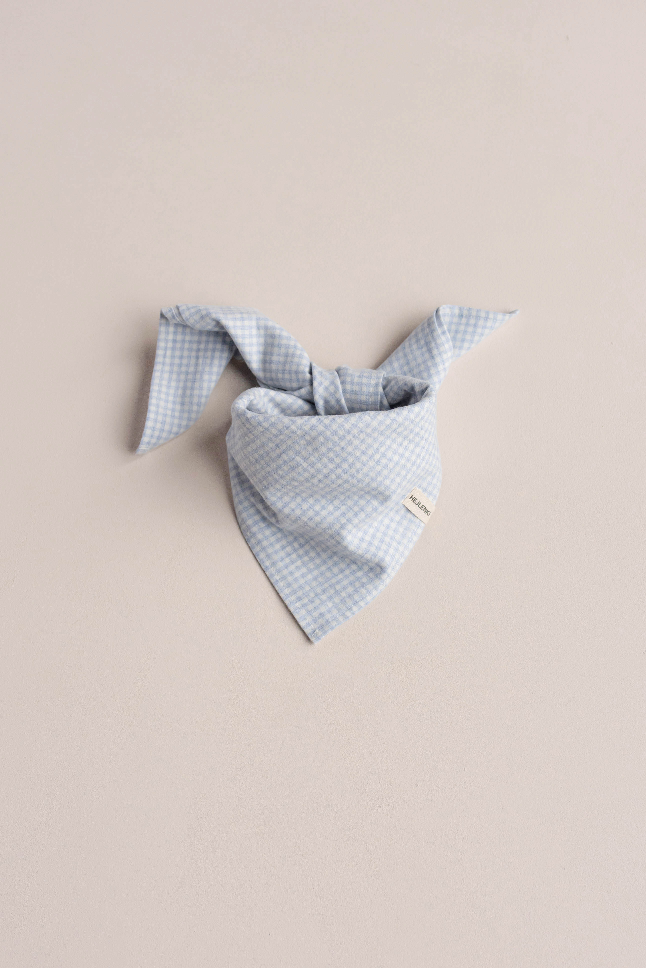 CHECKED SCARF BABYBLUE