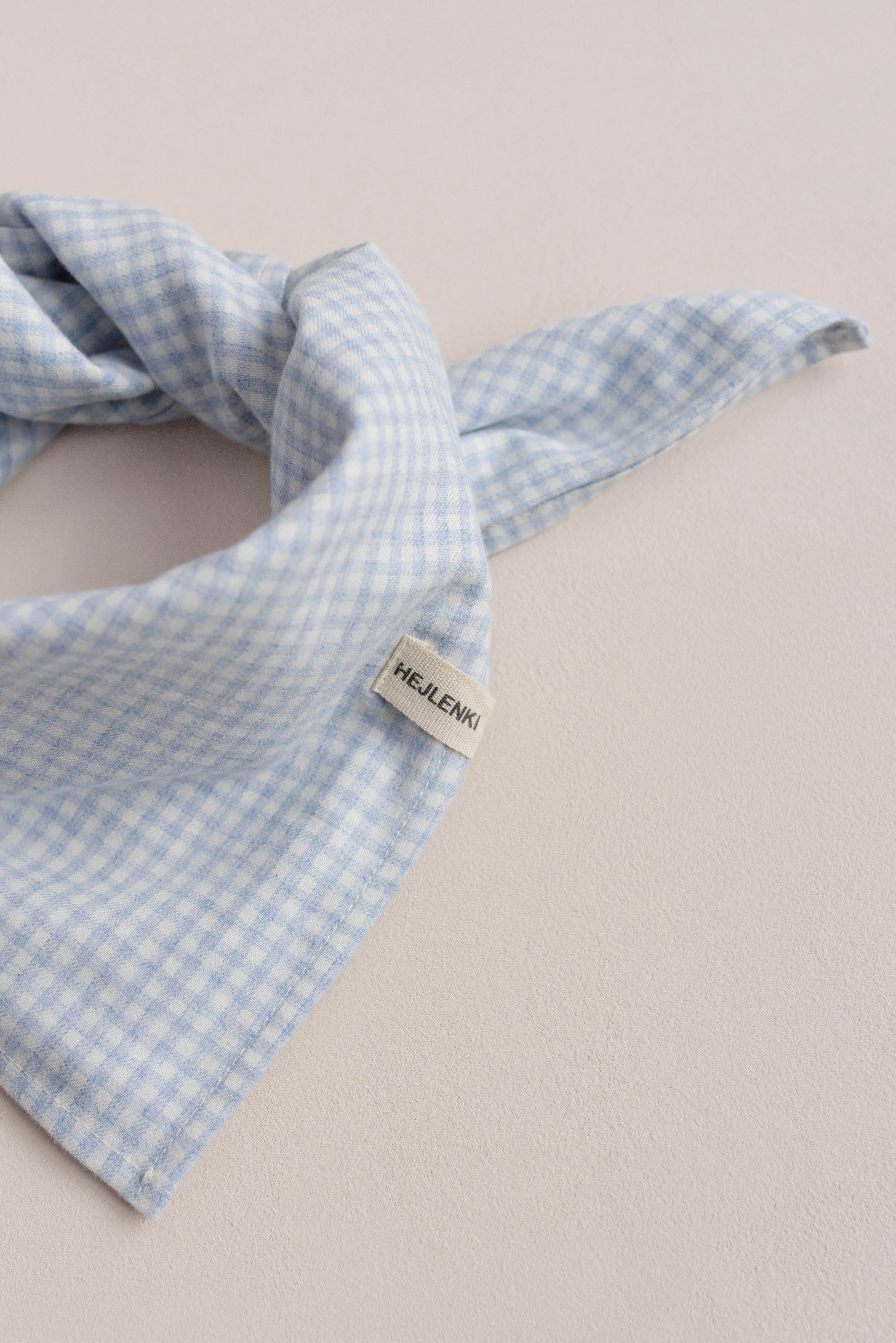 CHECKED SCARF BABYBLUE - Image 6