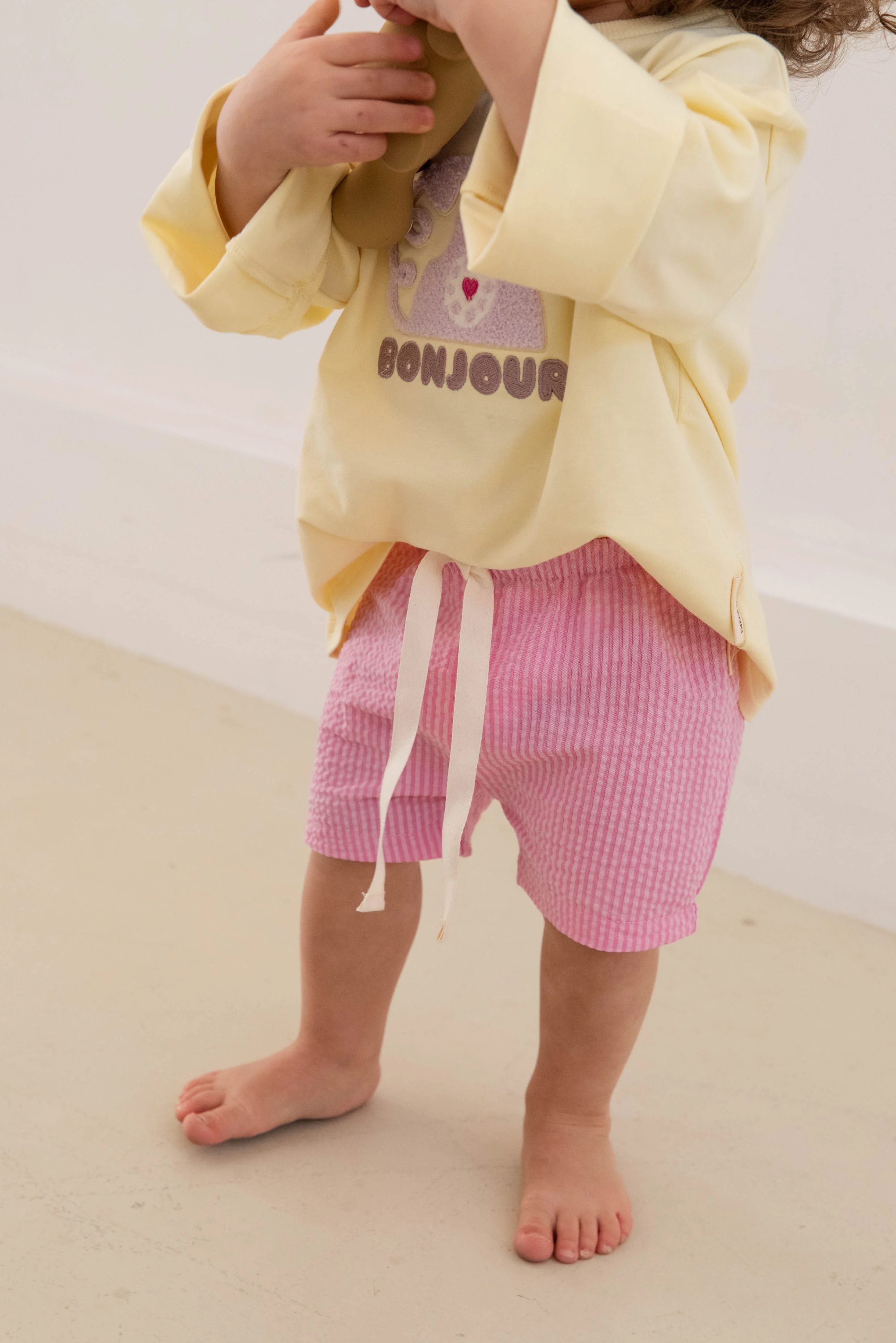 SEERSUCKER SHORTS CANDY - Image 2