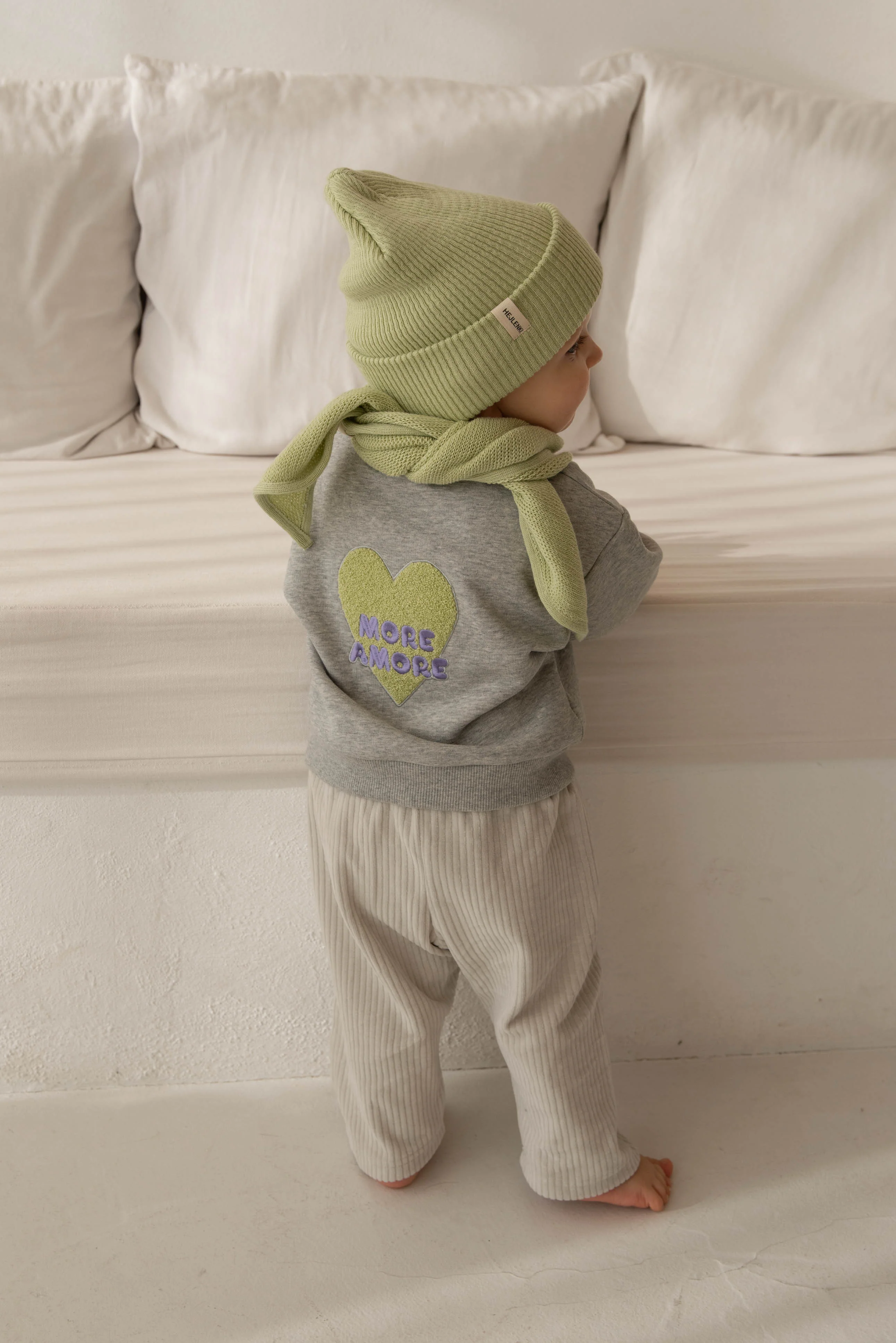 SOFT CORDUROY PANTS COCONUT MILK - Image 5