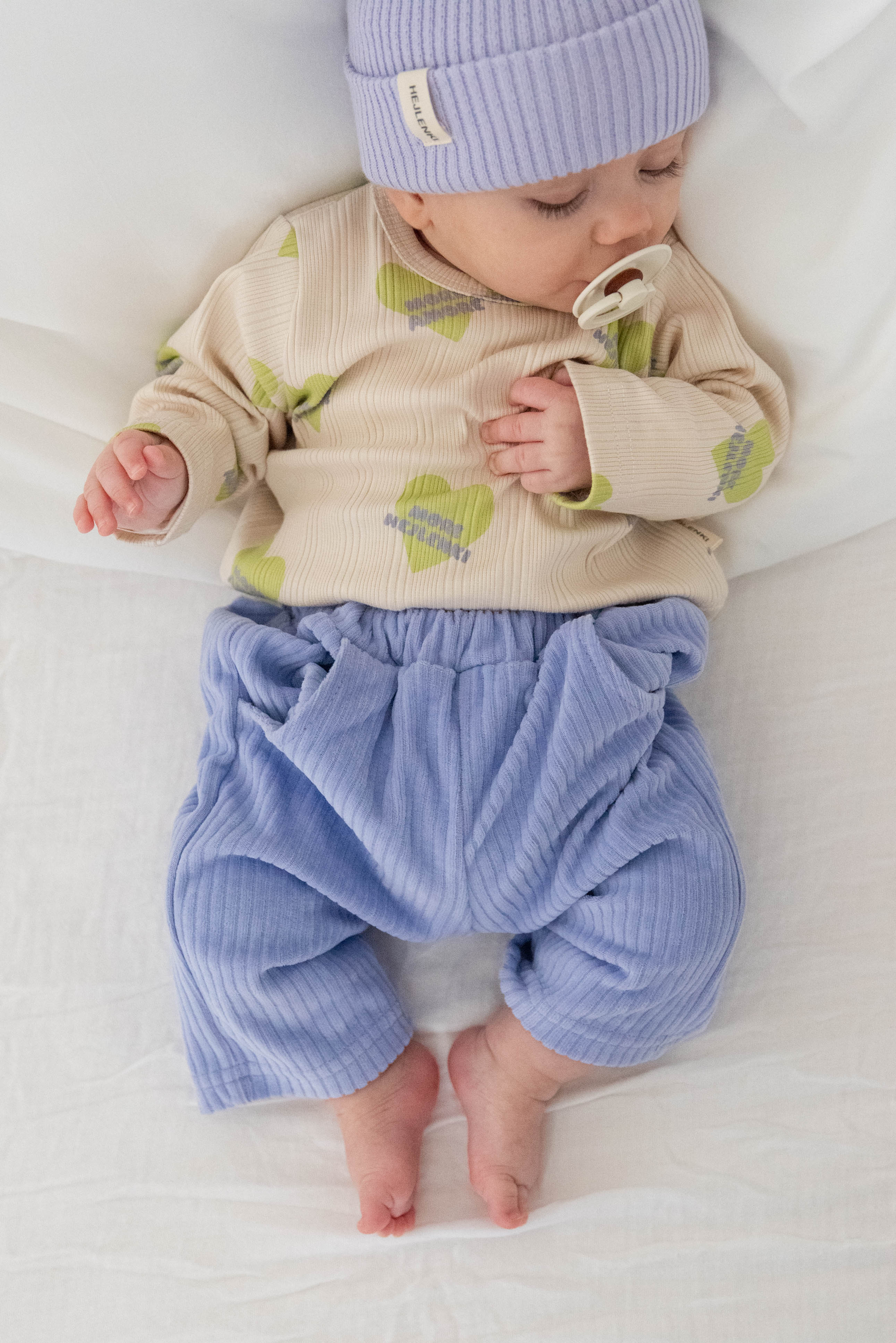 SOFT CORDUROY PANTS LAVENDER - Image 2