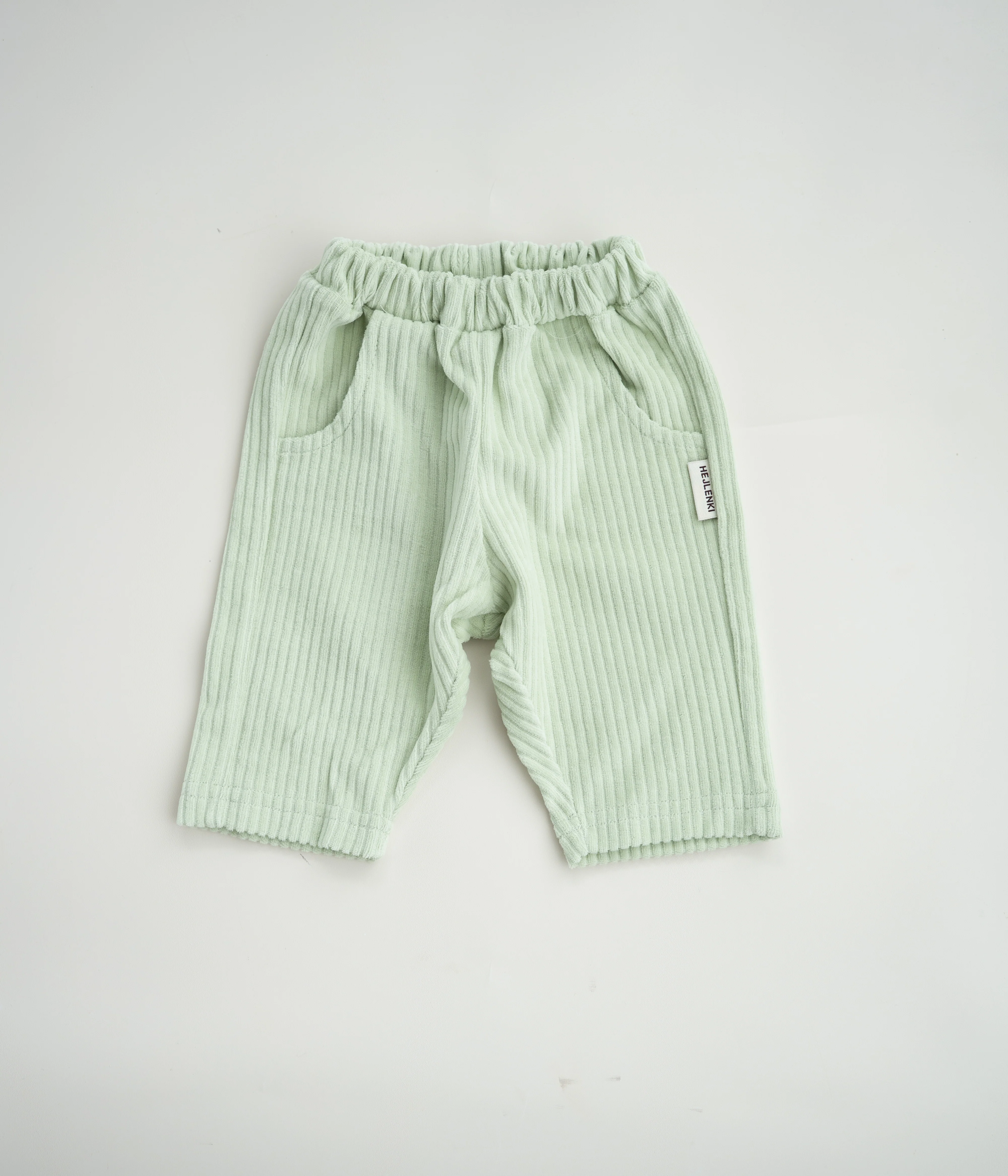 SOFT CORDUROY PANTS SEA FOAM
