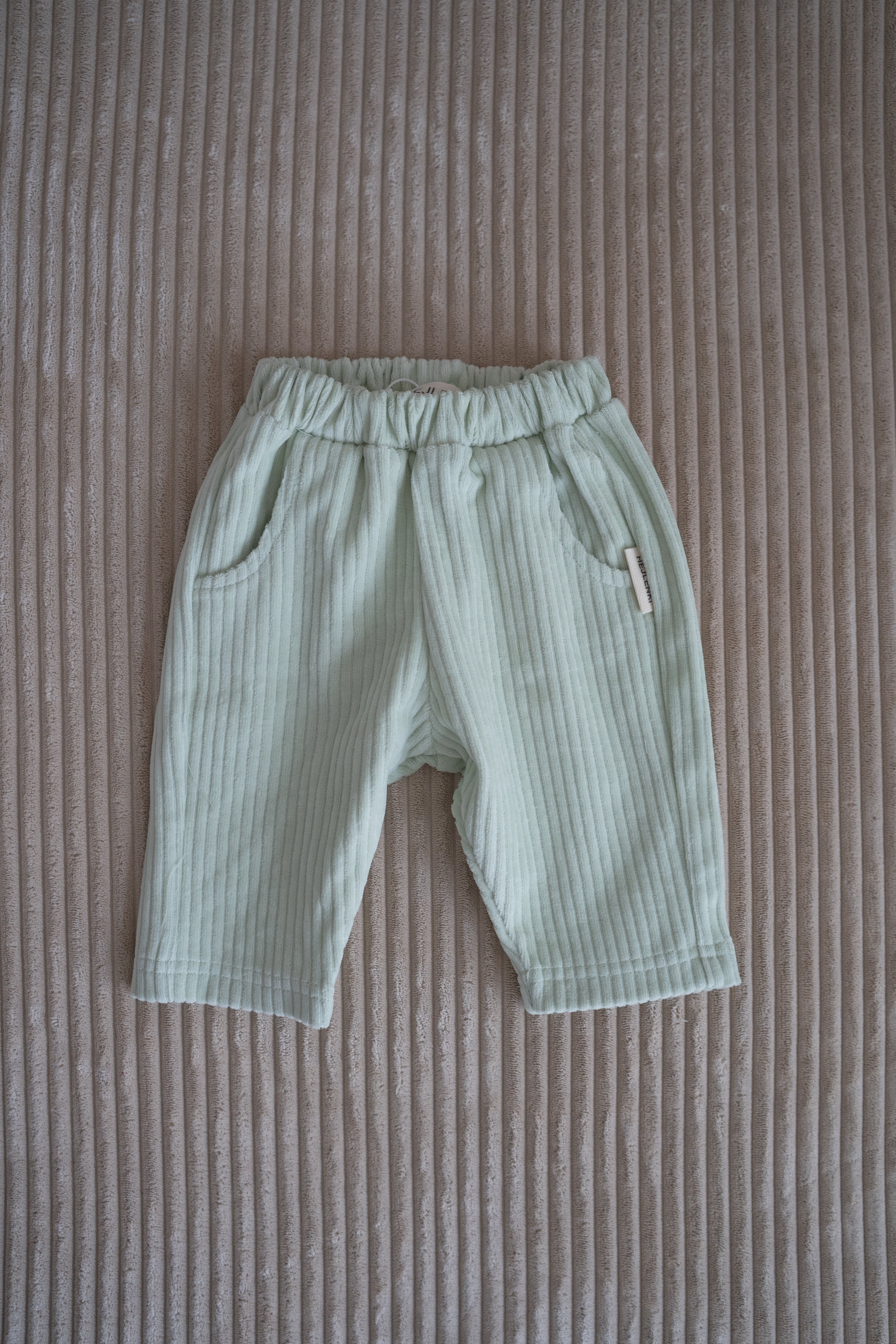 SOFT CORDUROY PANTS SEA FOAM - Image 4