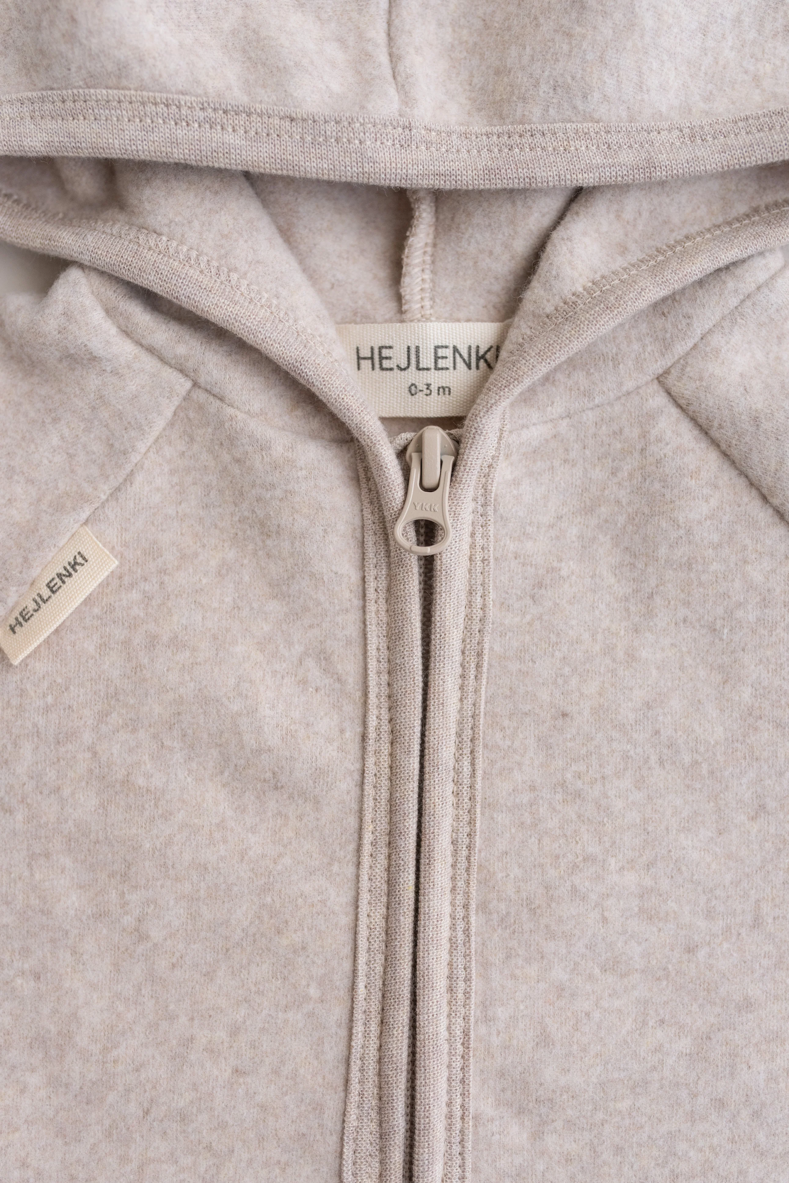 SOFT FLEECE JACKET BEIGE - Image 6