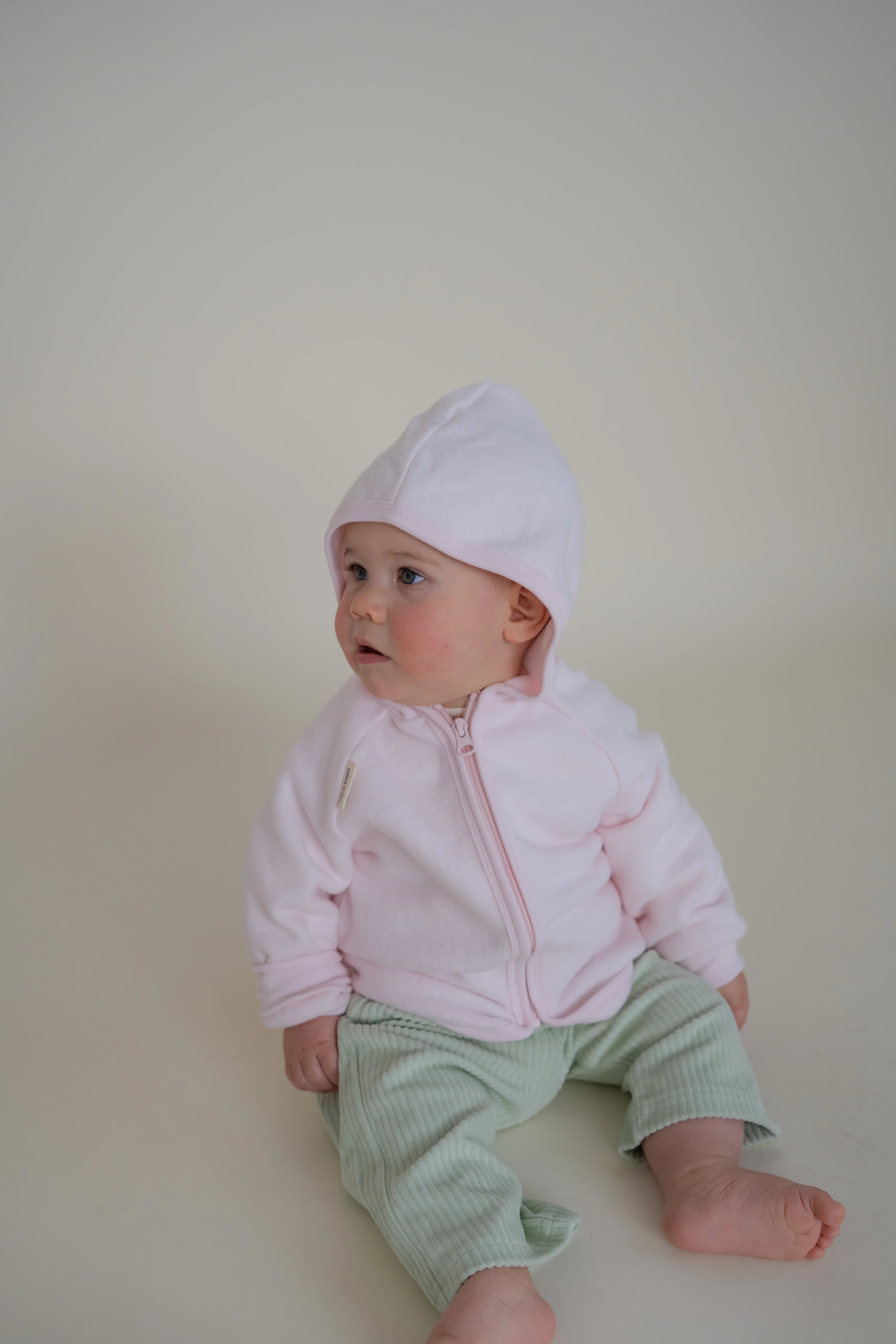 SOFT FLEECE JACKET MARSHMALLOW BLUSH - Image 3