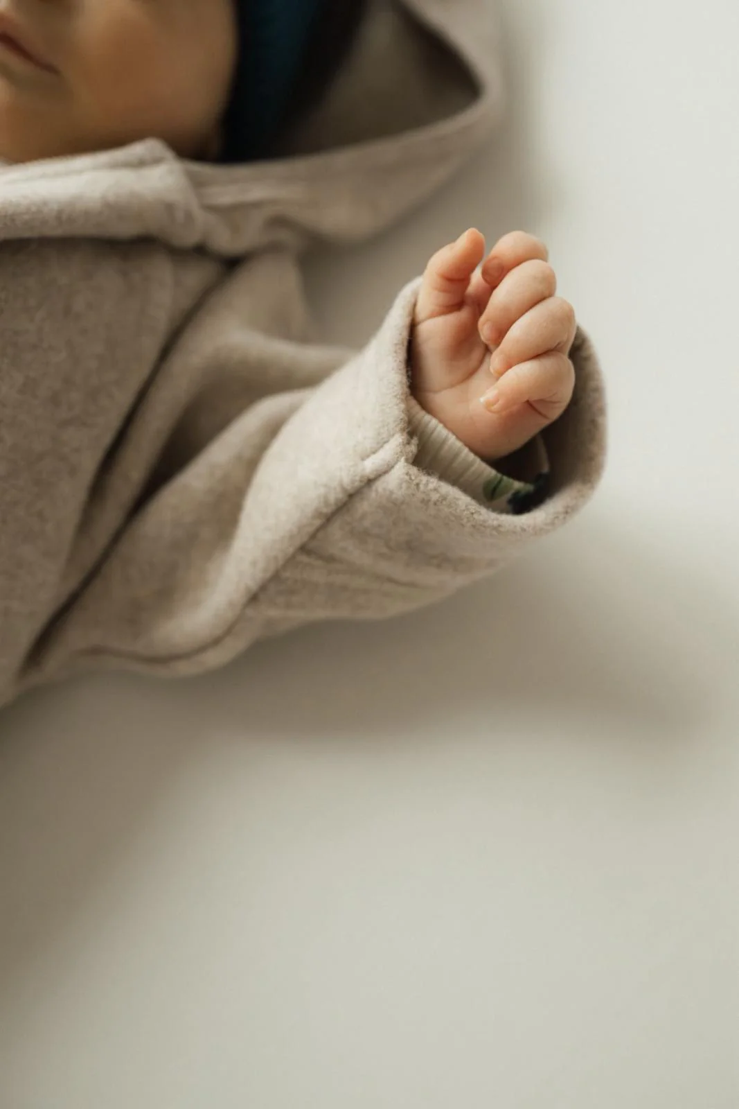 SOFT FLEECE OVERALL BEIGE - Image 3