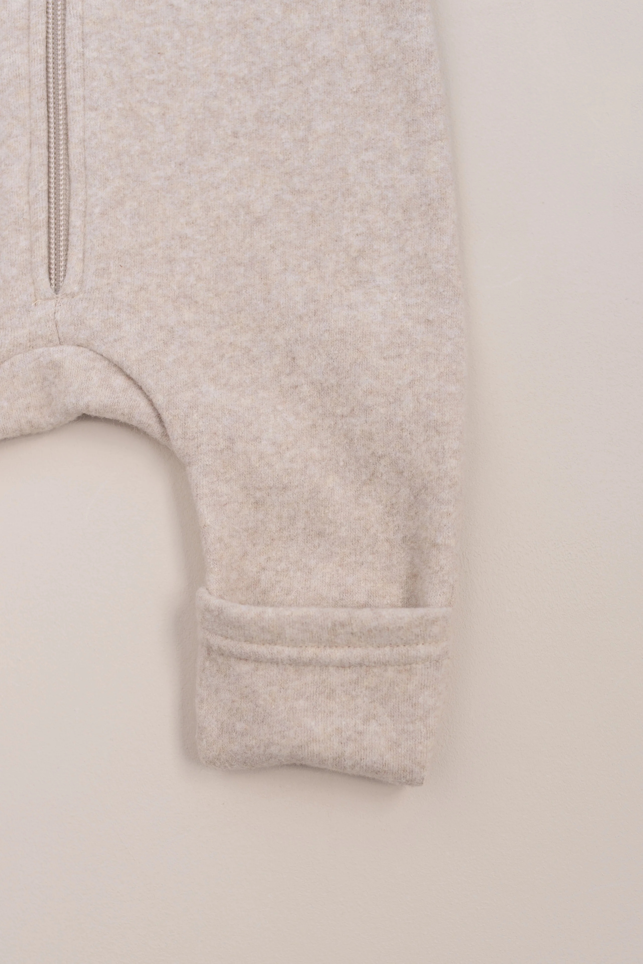 SOFT FLEECE OVERALL BEIGE - Image 4