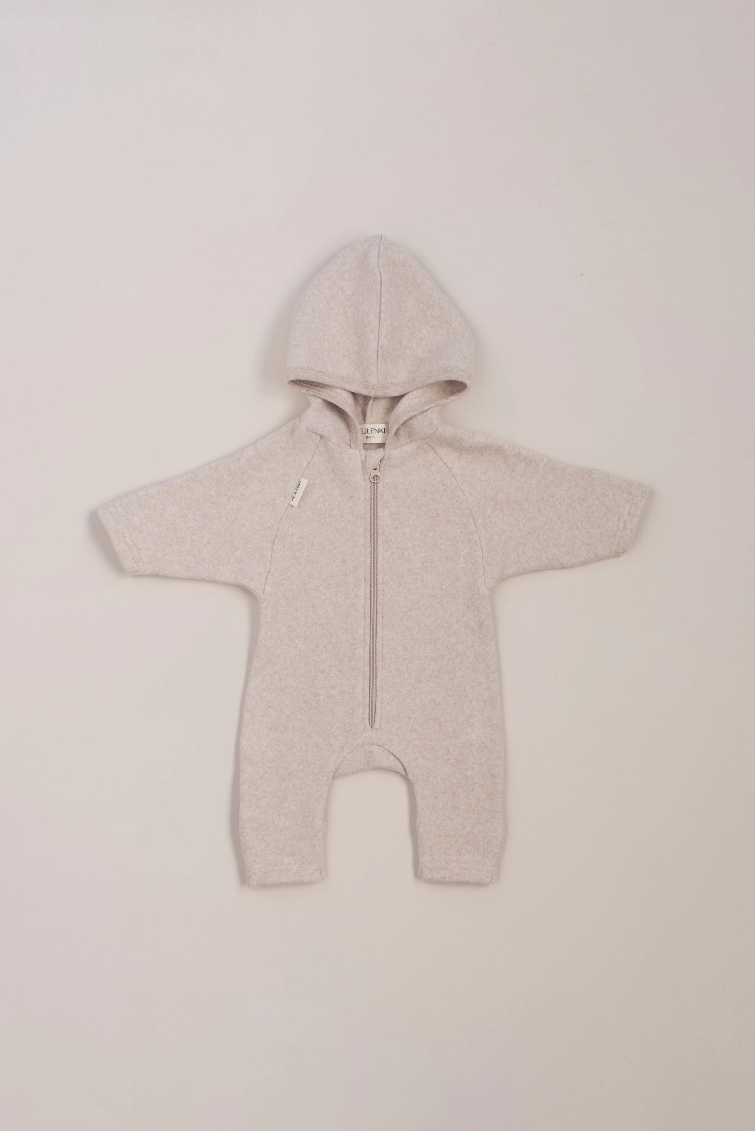 SOFT FLEECE OVERALL BEIGE - Image 6