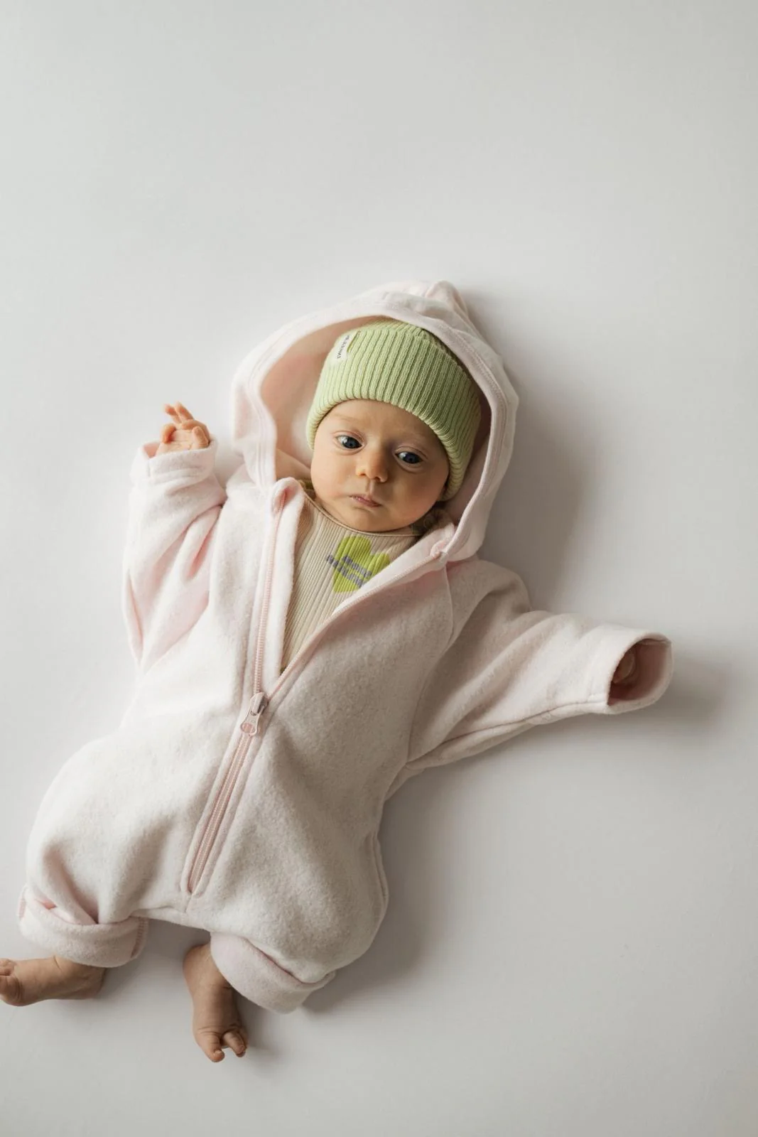 SOFT FLEECE OVERALL MARSHMALLOW BLUSH - Image 3