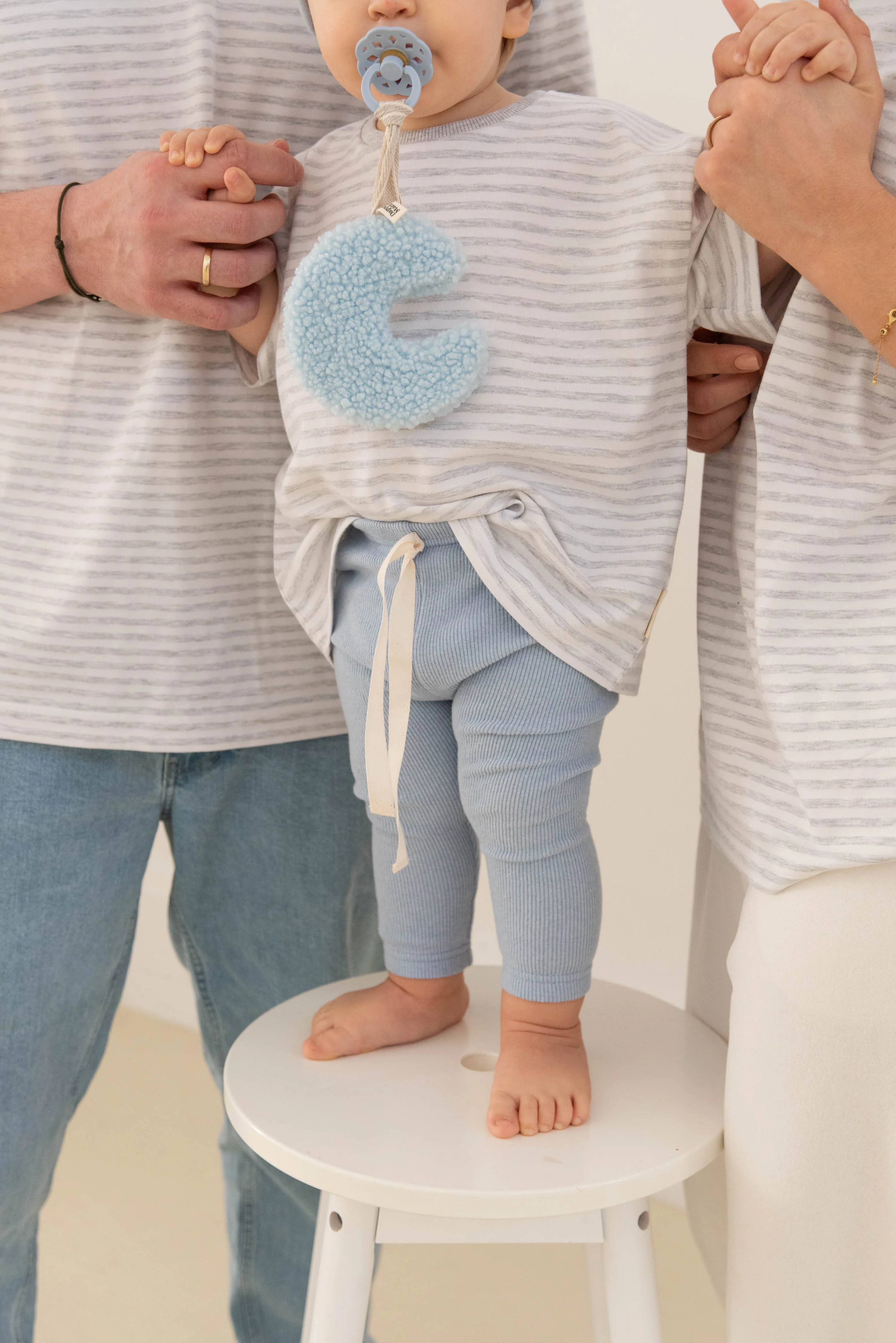 SOFT RIB LEGGINGS MILKY BLUE - Image 5
