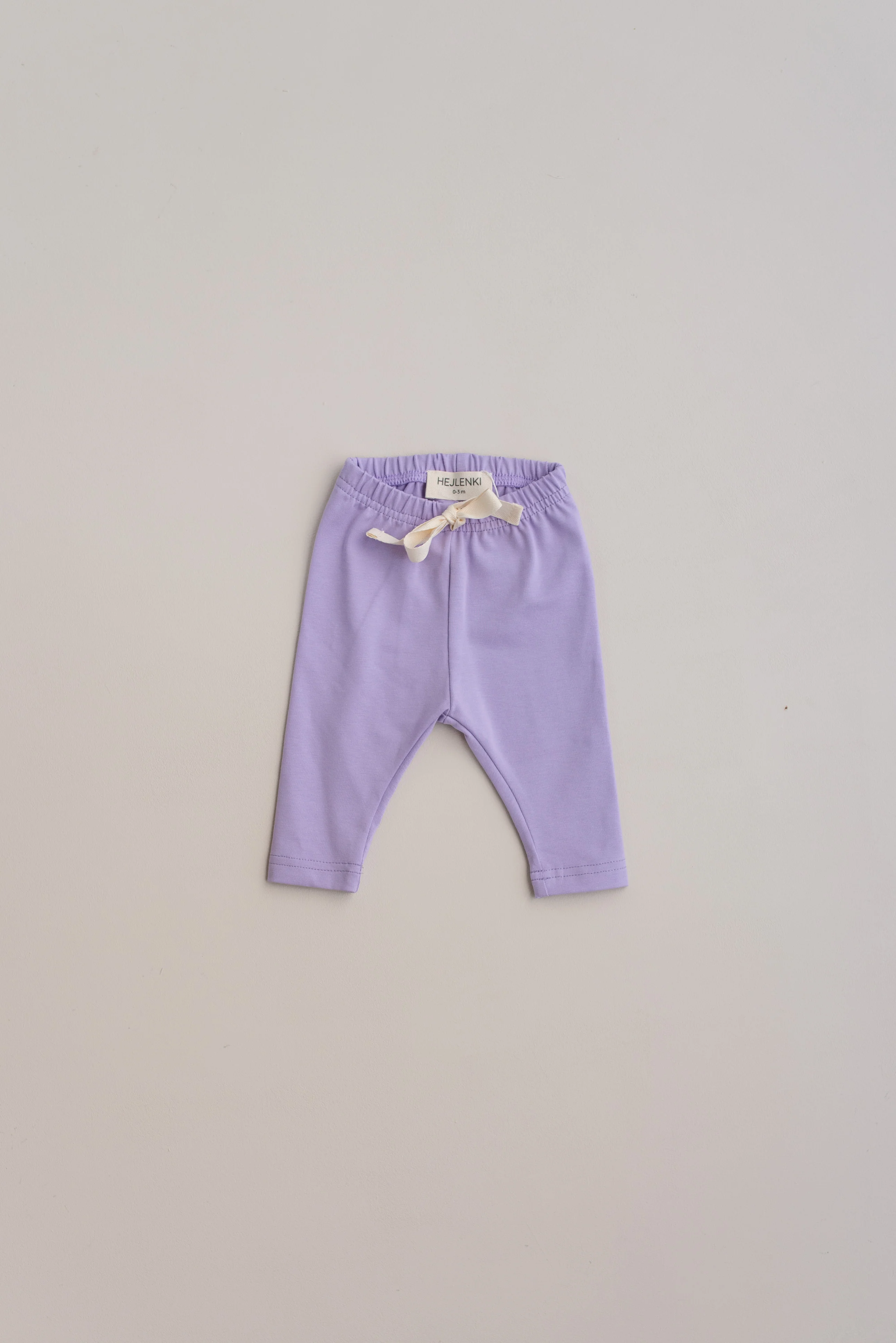 LIGHTWEIGHT COTTON LEGGINGS LILAC - Image 4