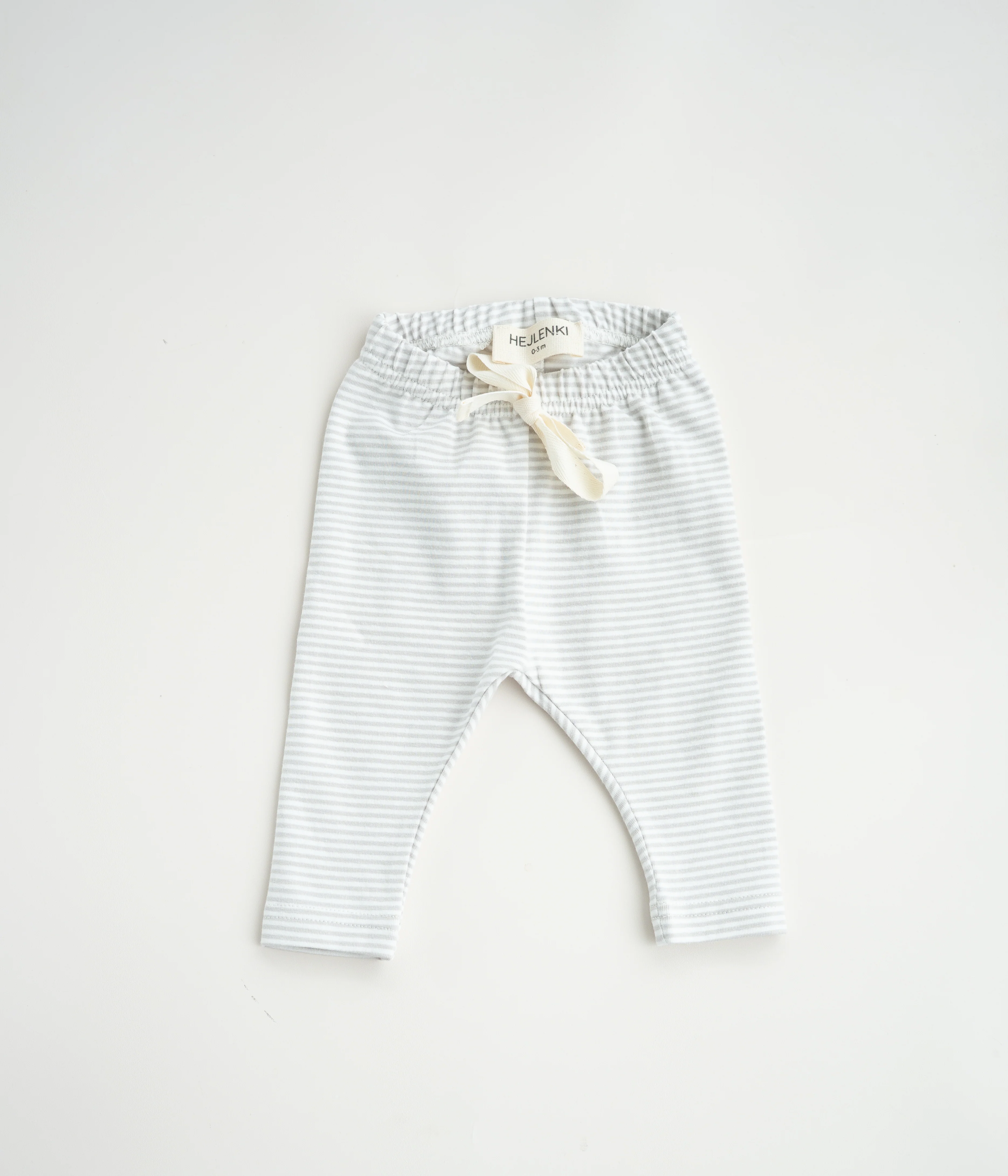 TINY STRIPED LEGGINGS GREY