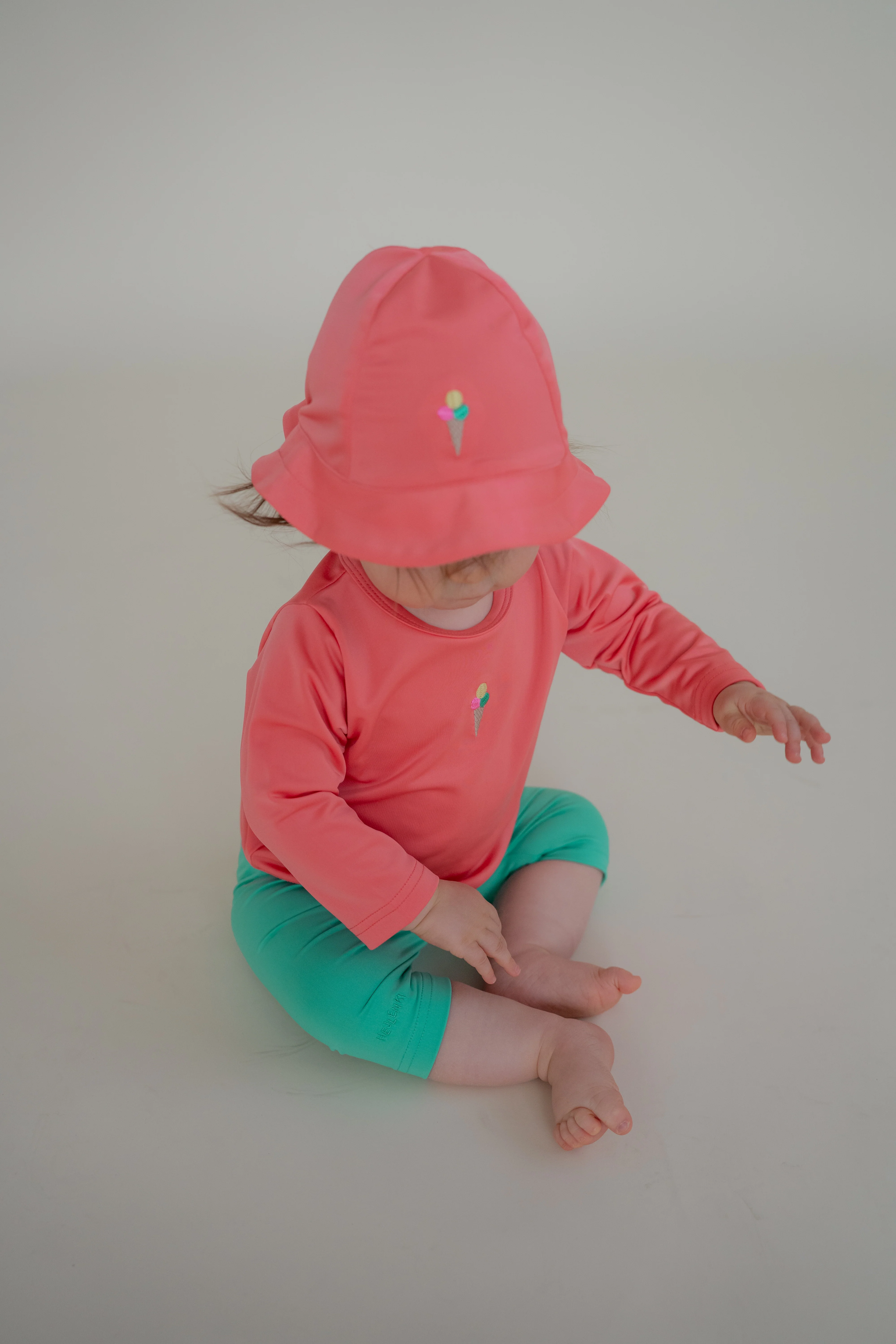 UV-SWIM HAT CORAL „ICE CREAM“ - Image 4