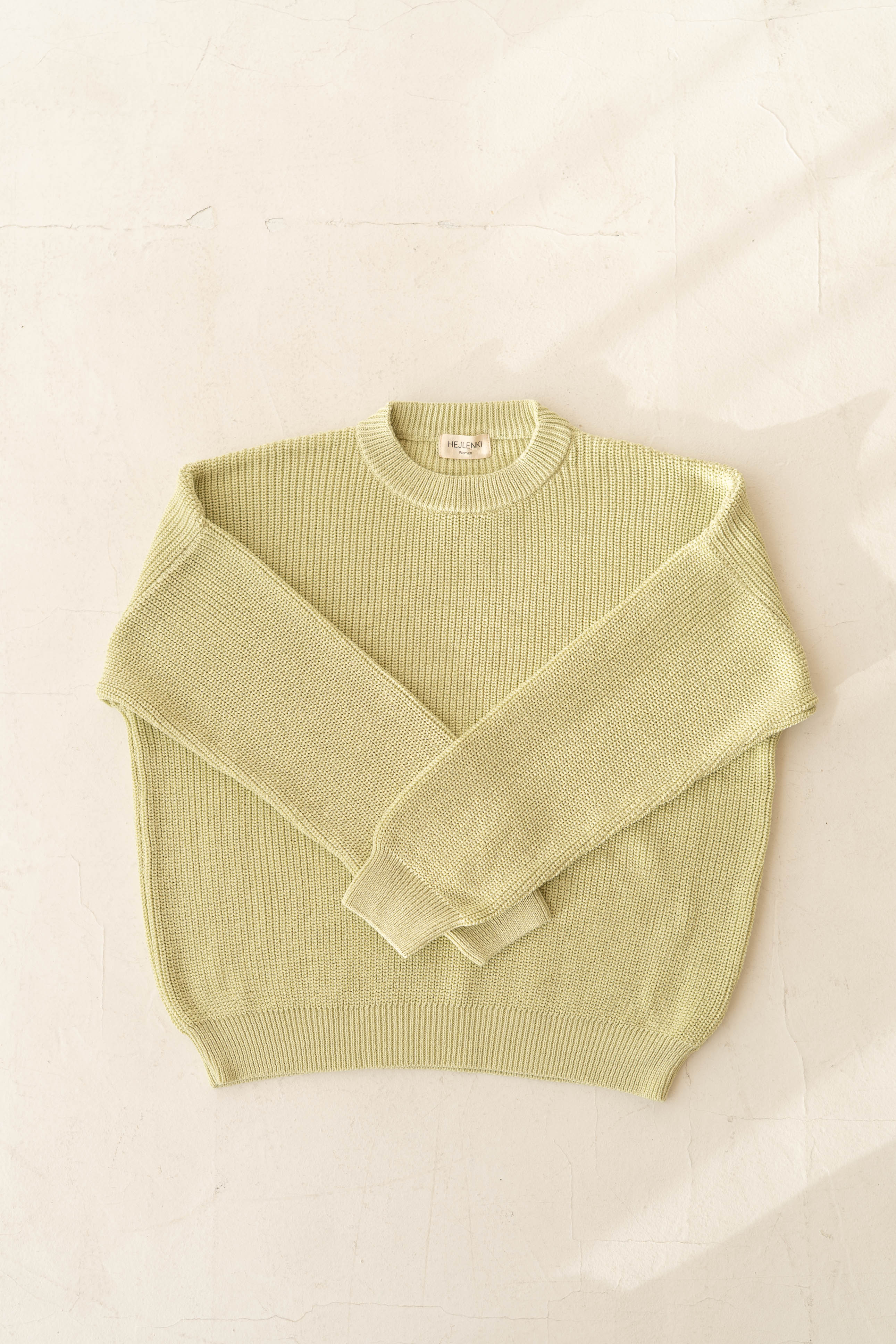 WOMEN KNIT PULLI MATCHA MILK - Image 5