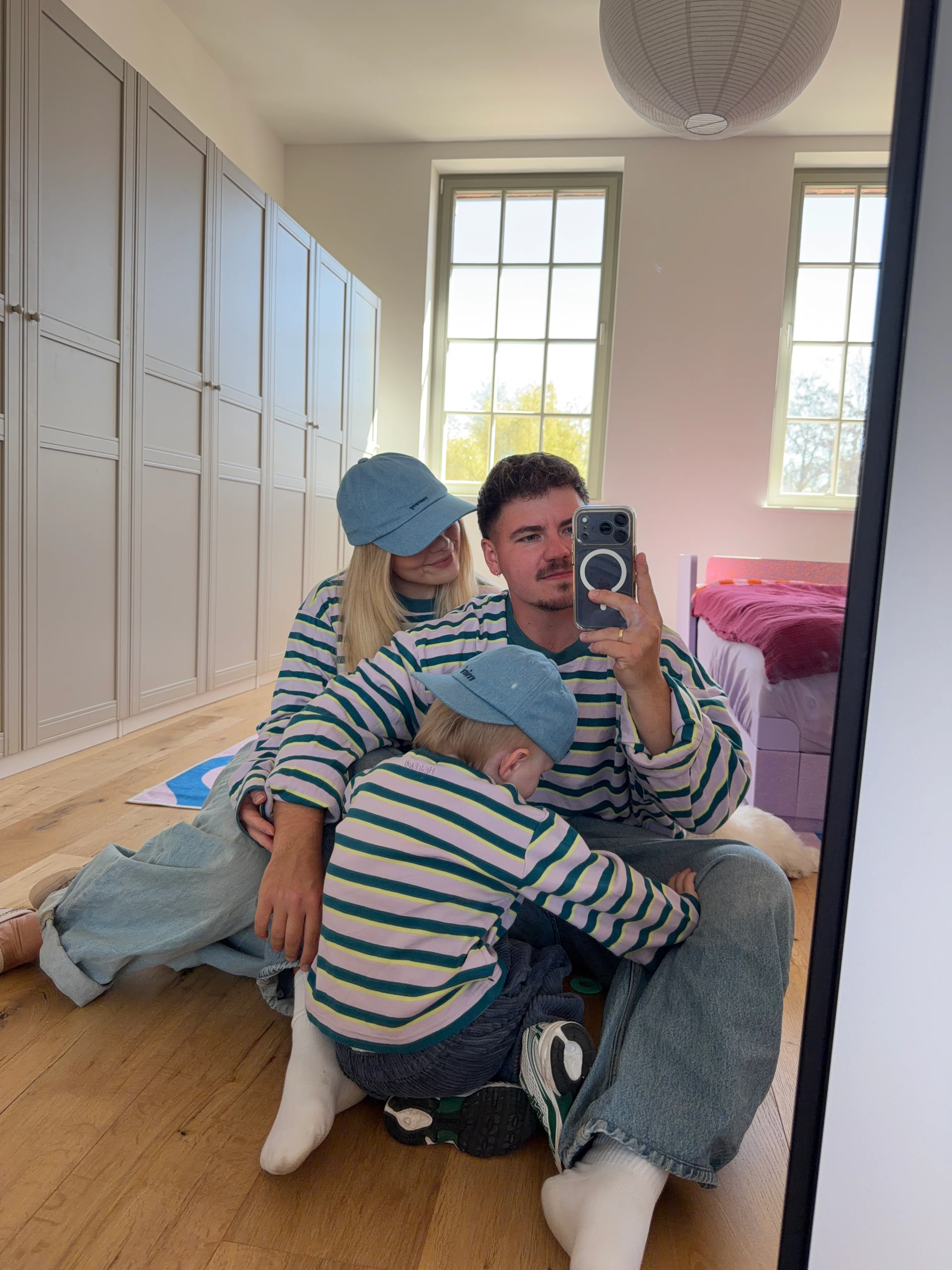 WOMEN OVERSIZE LONGSLEEVE BERRY STRIPED - Image 7
