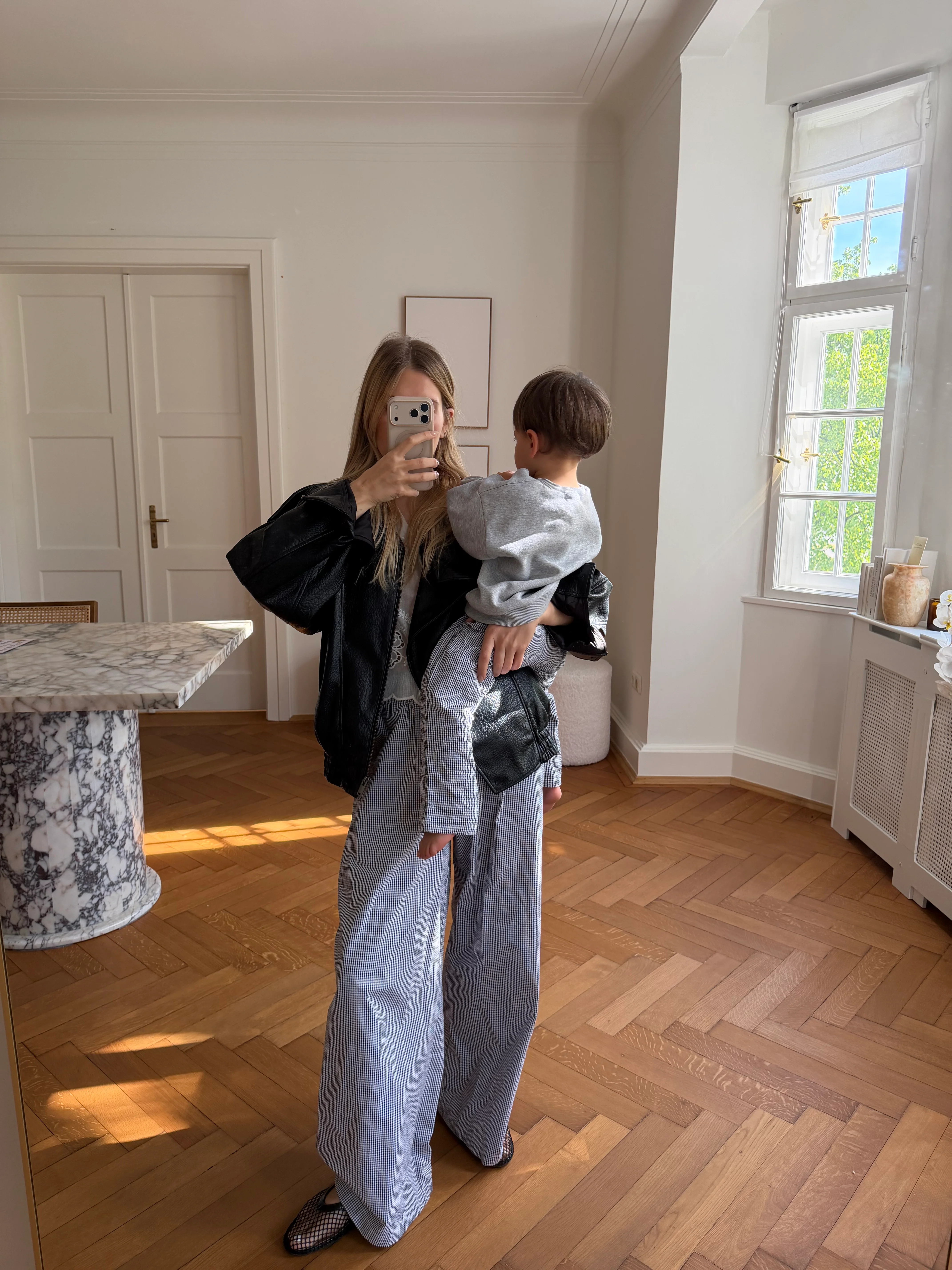 WOMEN SEERSUCKER PANTS