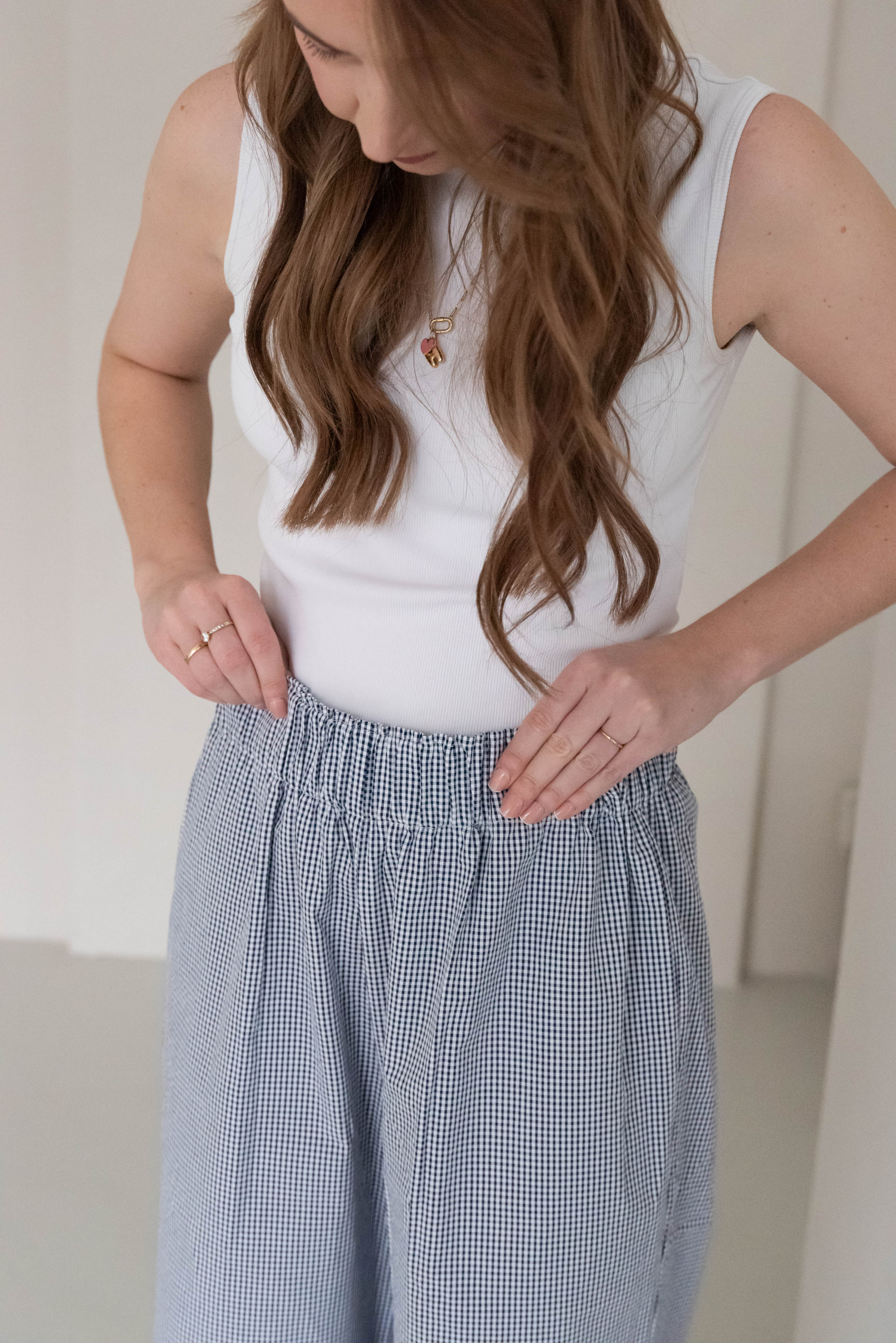 WOMEN SEERSUCKER PANTS - Image 4