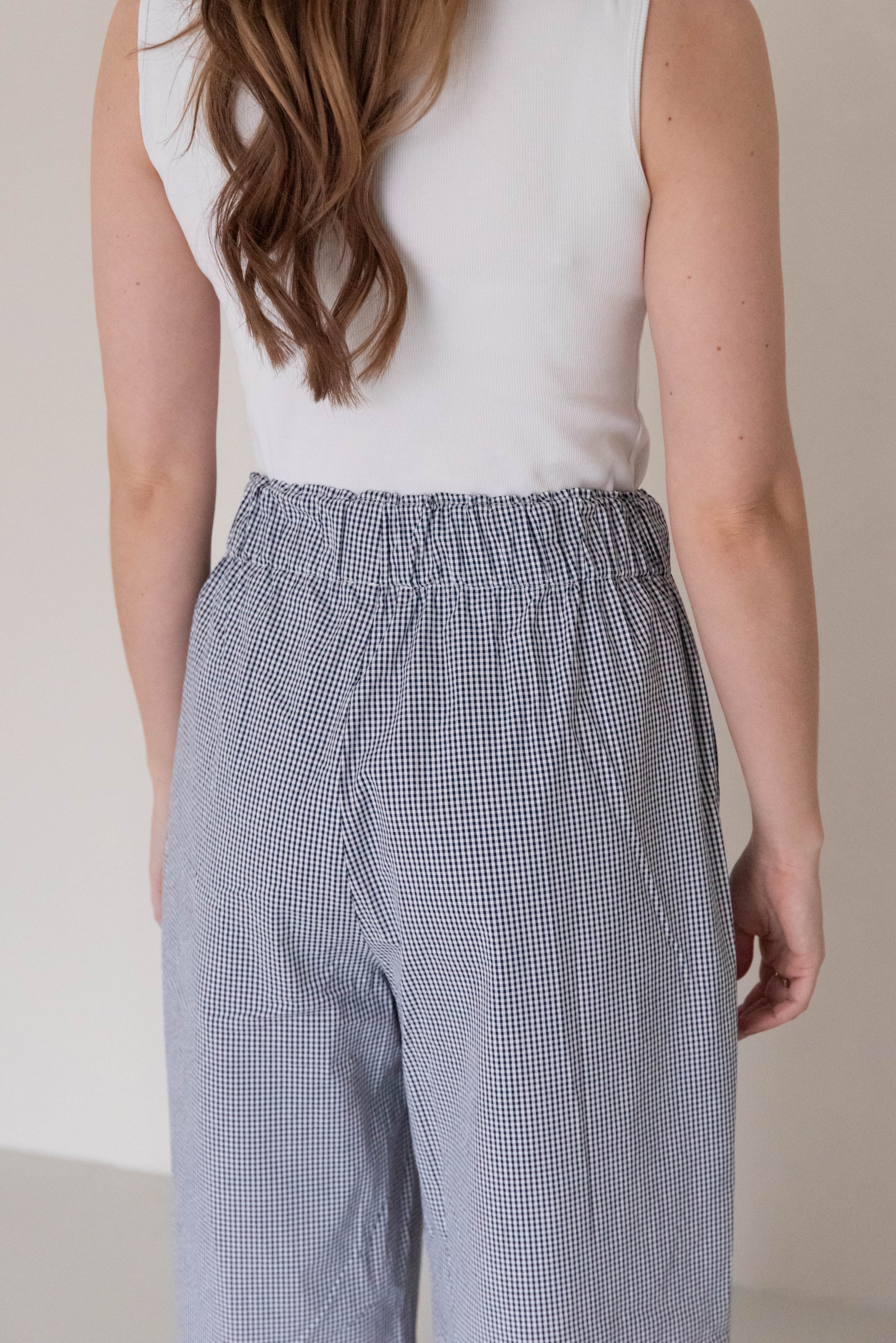 WOMEN SEERSUCKER PANTS - Image 6